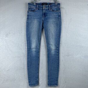 Lucky Brand Stella Skinny Jeans Candiani Denim Ankle 7W13756 Womens SZ 2/26 Blue